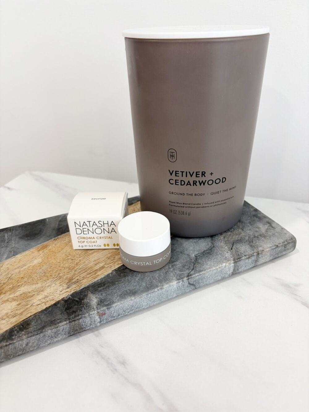 NEW Natasha Denona Chroma Crystal Top Coat in Bronze